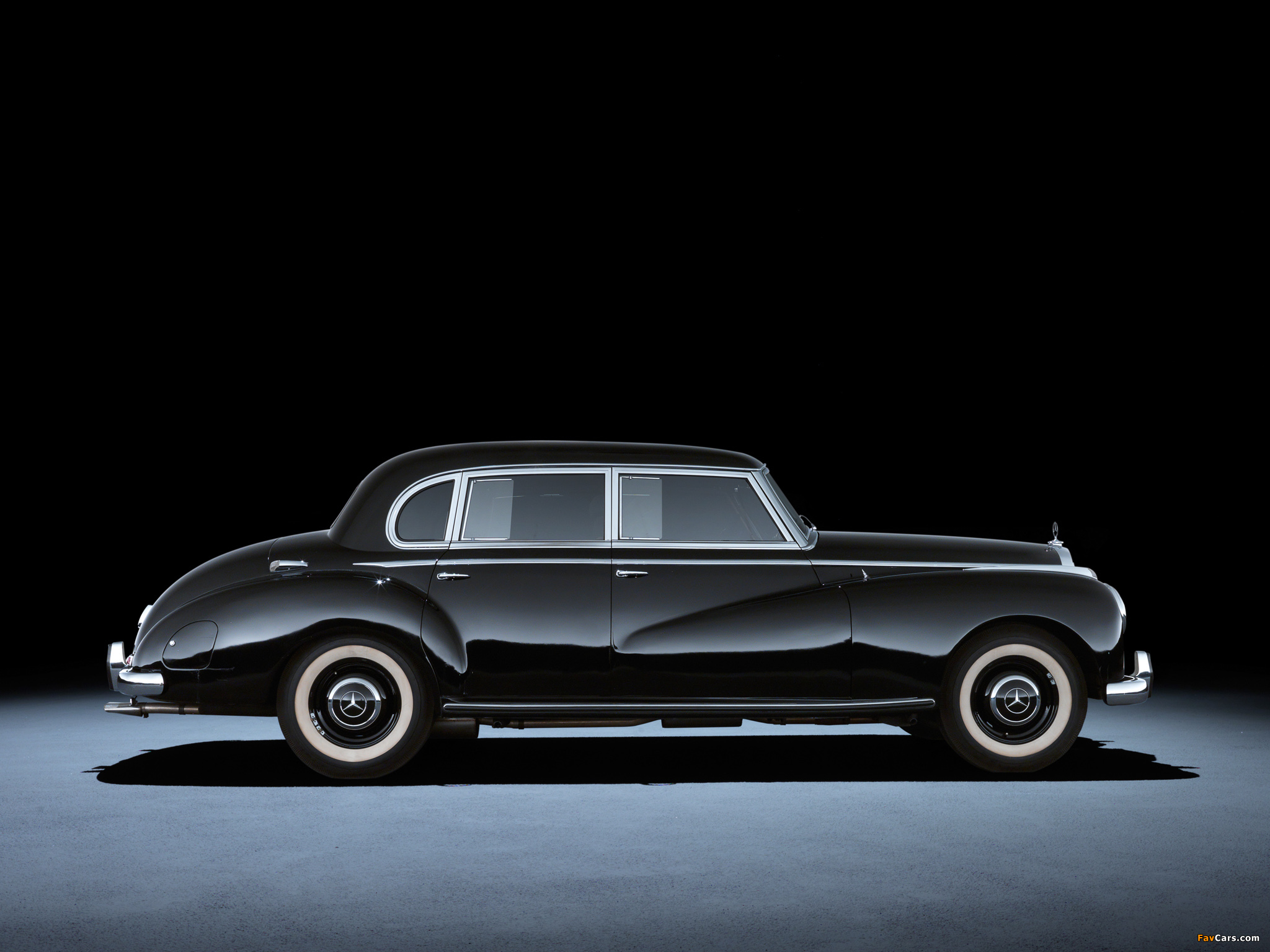 Mercedes-Benz 300 Limousine (W186) 1951–57 wallpapers (2048 x 1536)