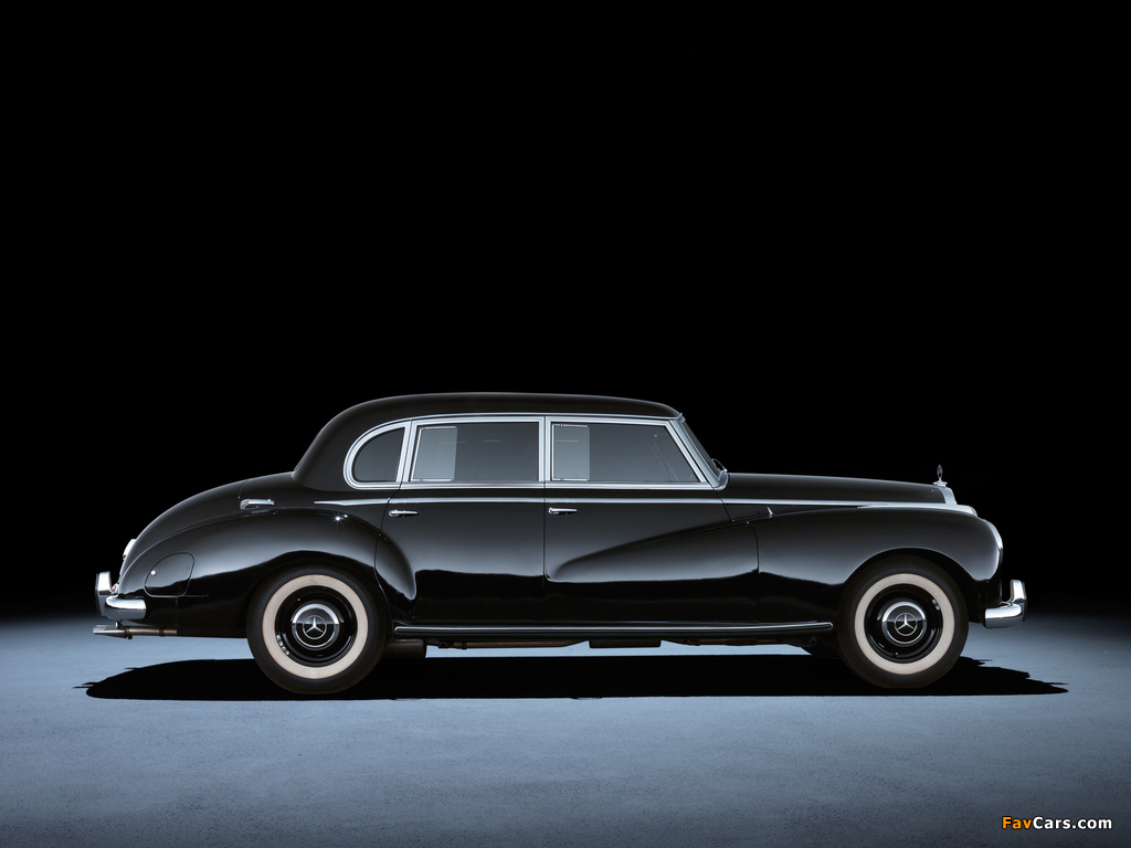 Mercedes-Benz 300 Limousine (W186) 1951–57 wallpapers (1024 x 768)