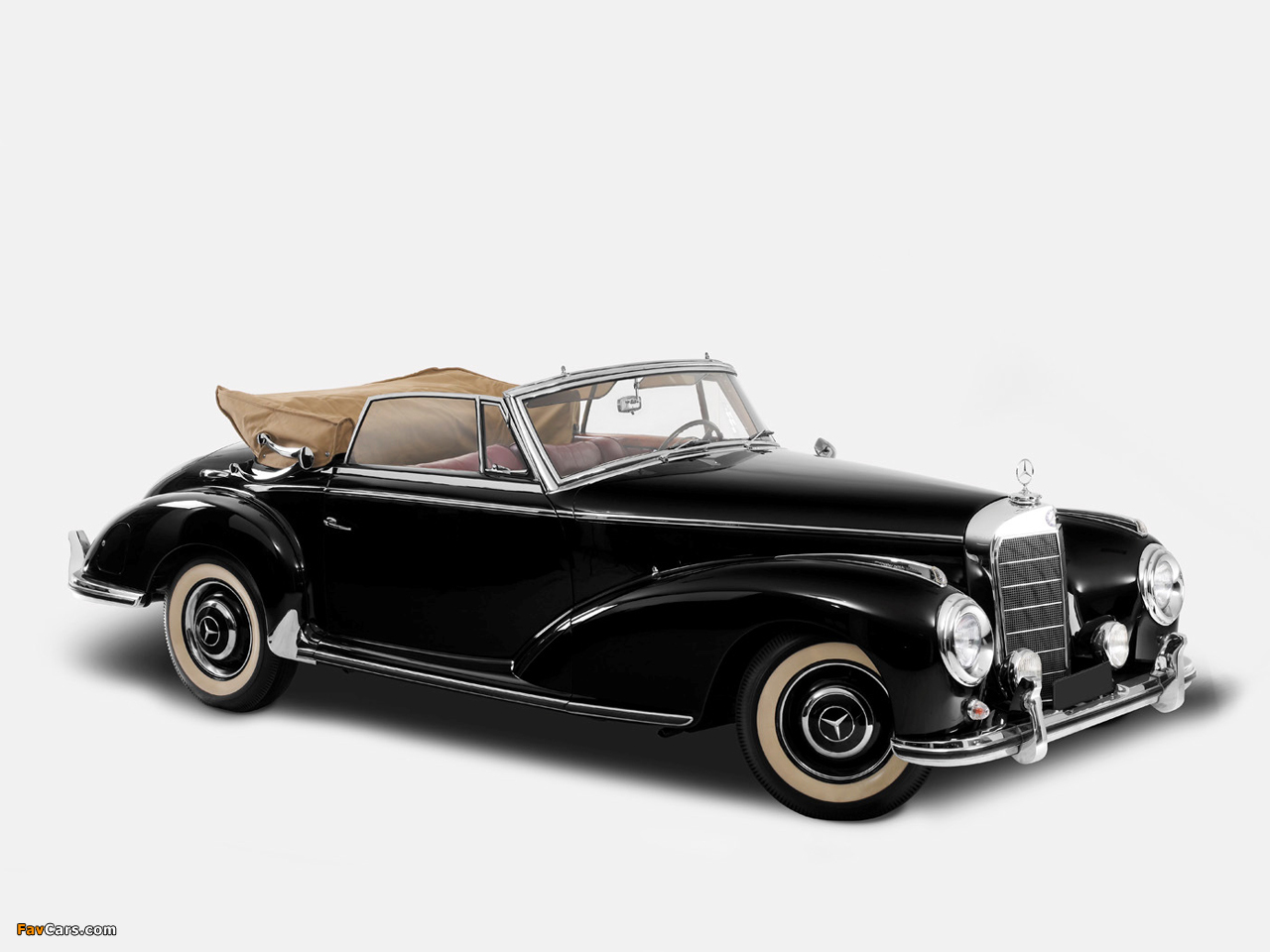 Mercedes-Benz 300S Cabriolet A (W188) 1952–55 wallpapers (1280 x 960)