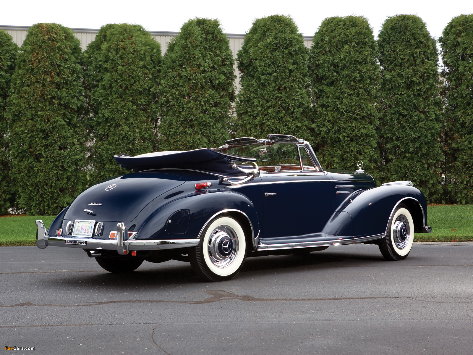 Mercedes-Benz 300S Cabriolet A (W188) 1952–55 wallpapers (1600 x 1200)