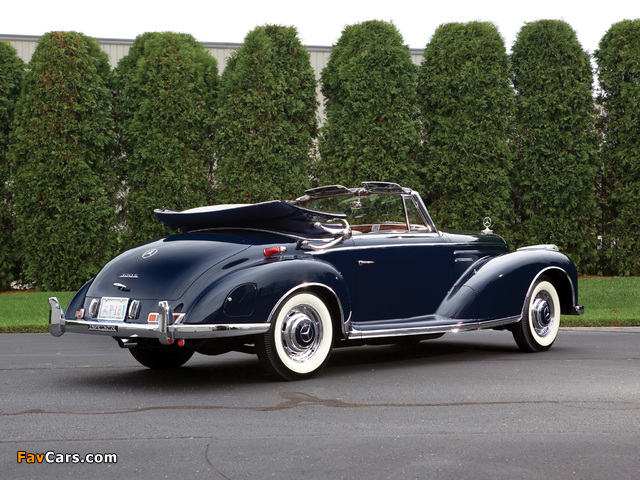 Mercedes-Benz 300S Cabriolet A (W188) 1952–55 wallpapers (640 x 480)