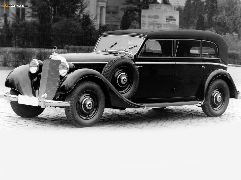Mercedes-Benz 320 Pullman Cabriolet F 1937–42 images (1024 x 768)