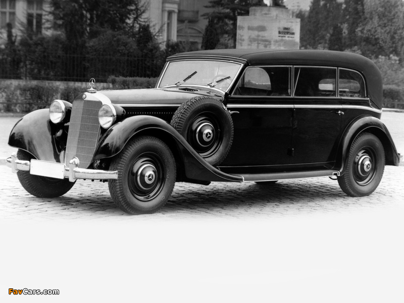Mercedes-Benz 320 Pullman Cabriolet F 1937–42 images (800 x 600)