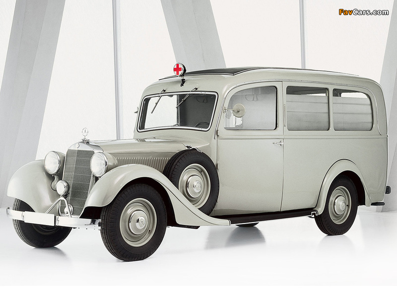 Mercedes-Benz 320 Krankenwagen (W142) 1937–42 pictures (800 x 600)