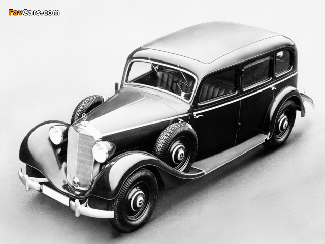 Mercedes-Benz 320 Pullman Limousine 1937–42 wallpapers (640 x 480)