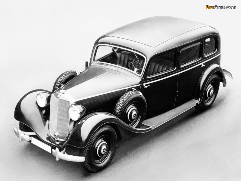 Mercedes-Benz 320 Pullman Limousine 1937–42 wallpapers (800 x 600)