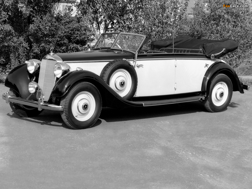 Mercedes-Benz 320 Cabriolet D (W142) 1937–42 pictures (1024 x 768)
