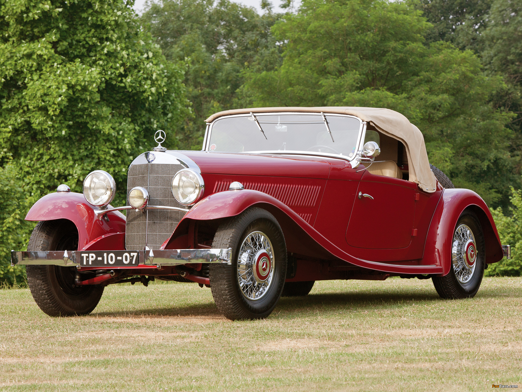 Mercedes-Benz 380 K Sport Roadster (W22) 1933–34 wallpapers (2048 x 1536)