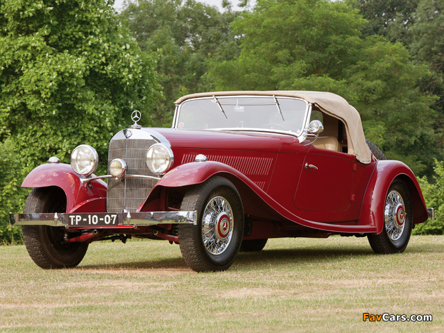 Mercedes-Benz 380 K Sport Roadster (W22) 1933–34 wallpapers (640 x 480)