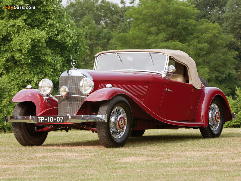 Mercedes-Benz 380 K Sport Roadster (W22) 1933–34 wallpapers (800 x 600)