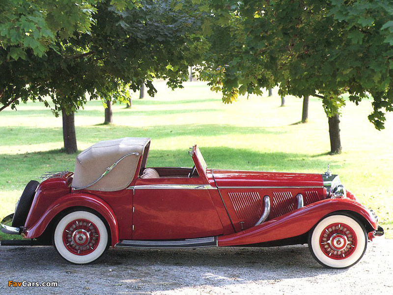 Images of Mercedes-Benz 500K Drophead Coupe by Corsica 1936 (800 x 600)