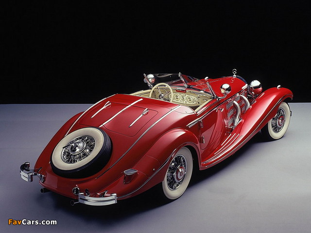 Images of Mercedes-Benz 500K Special Roadster 1936–37 (640 x 480)