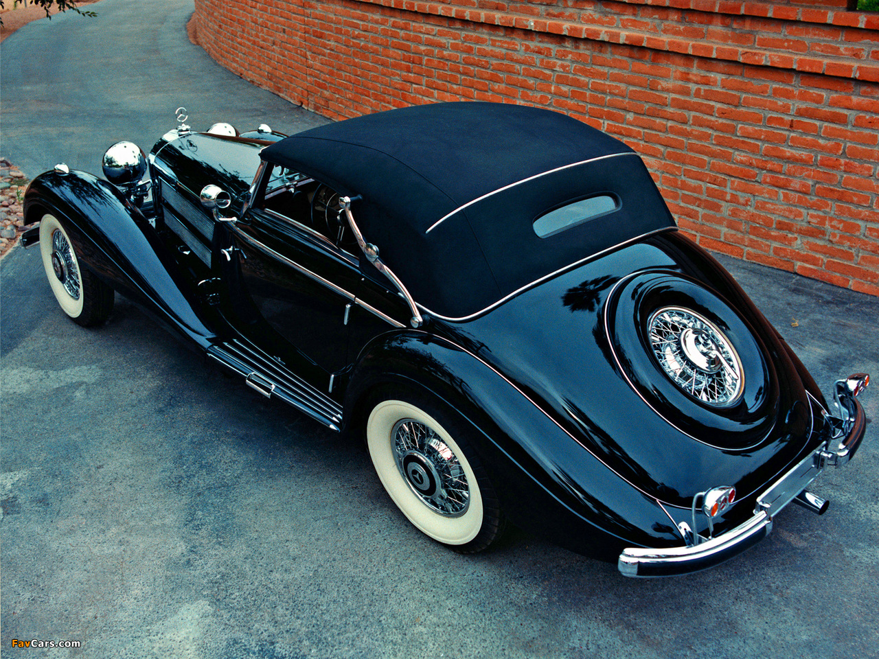 Images of Mercedes-Benz 540K Cabriolet A 1937–38 (1280 x 960)