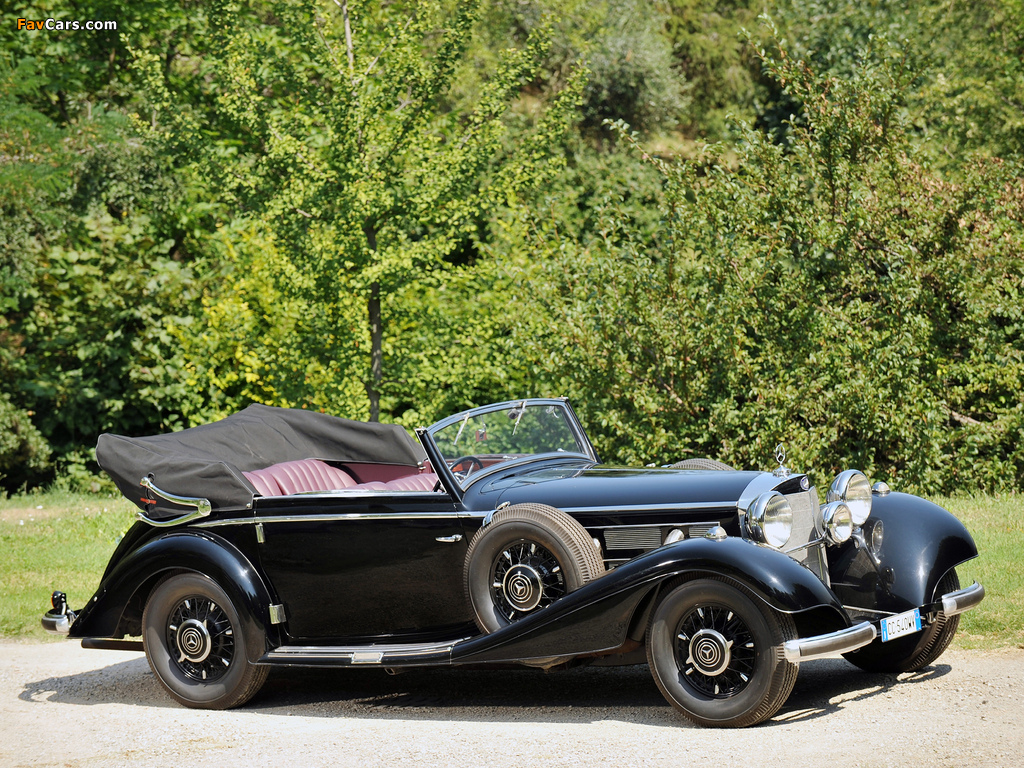 Images of Mercedes-Benz 540K Cabriolet C 1937–38 (1024 x 768)