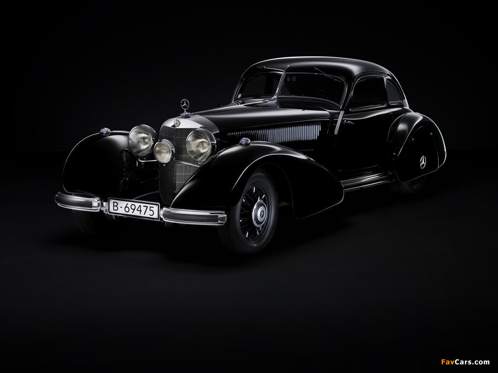 Mercedes-Benz 540K Autobahn Kurier 1934–38 wallpapers (1024 x 768)