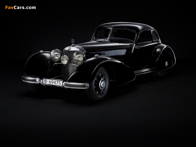 Mercedes-Benz 540K Autobahn Kurier 1934–38 wallpapers (640 x 480)