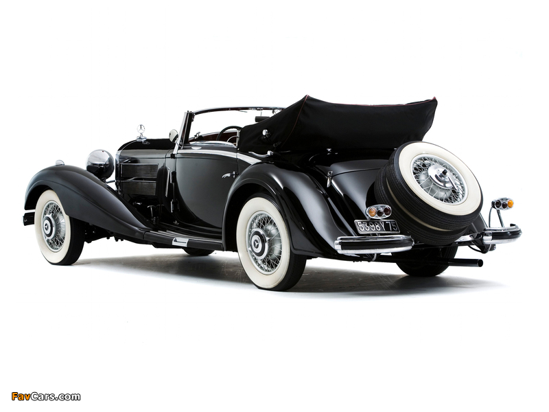 Mercedes-Benz 500K Cabriolet A 1935–36 images (800 x 600)