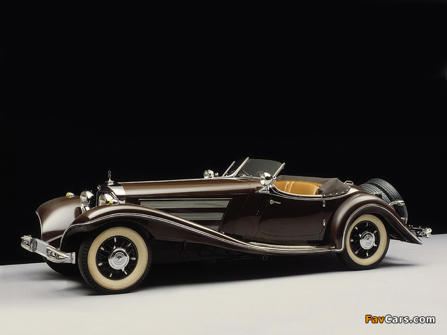 Mercedes-Benz 500K Roadster 1935–36 images (640 x 480)