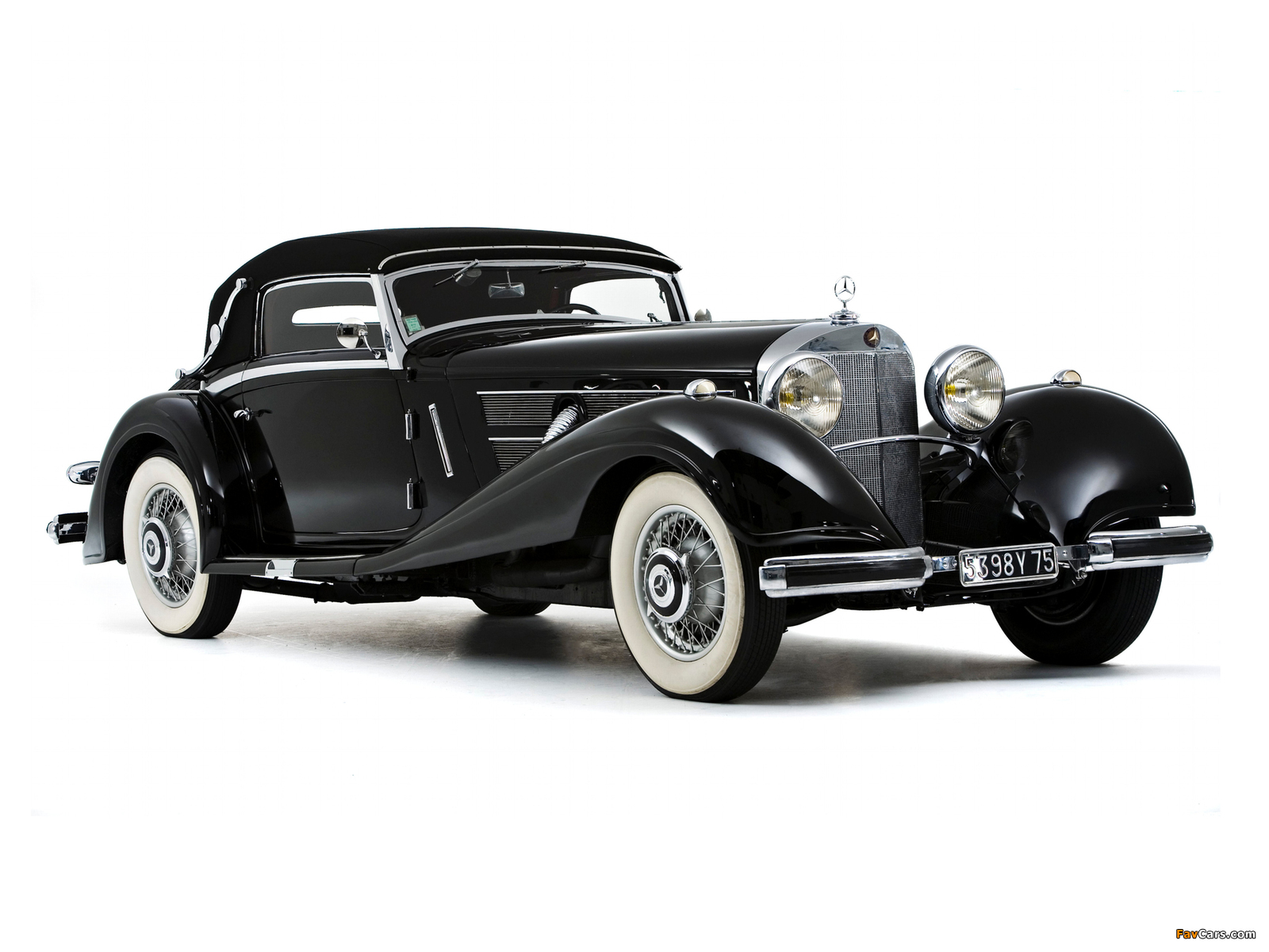 Mercedes-Benz 500K Cabriolet A 1935–36 photos (1600 x 1200)