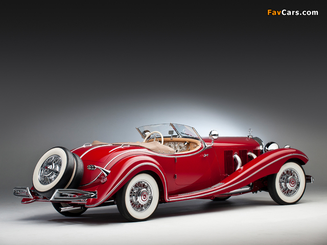 Mercedes-Benz 500K Roadster 1935–36 photos (640 x 480)