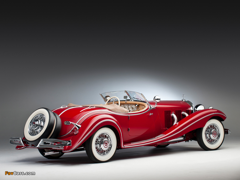 Mercedes-Benz 500K Roadster 1935–36 photos (800 x 600)