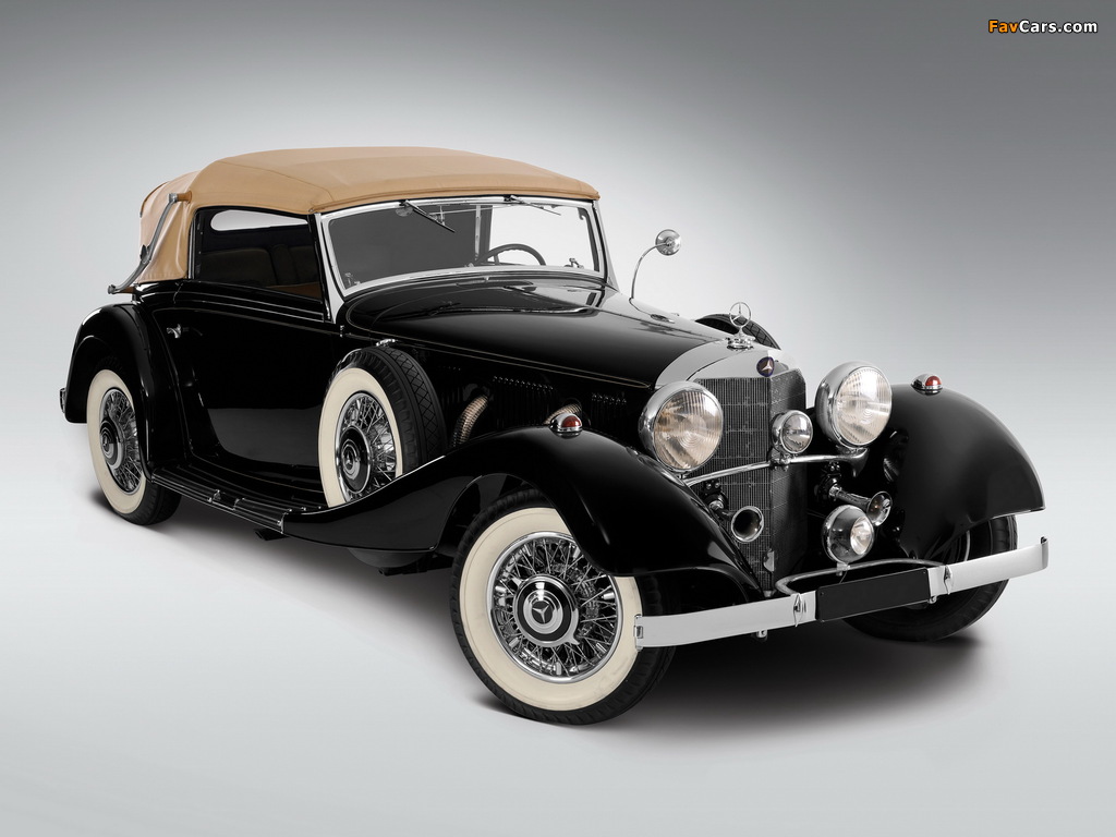 Mercedes-Benz 500K Cabriolet C 1935–36 pictures (1024 x 768)