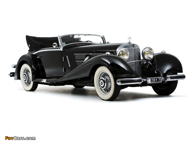 Mercedes-Benz 500K Cabriolet A 1935–36 wallpapers (640 x 480)