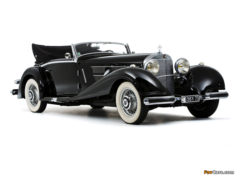 Mercedes-Benz 500K Cabriolet A 1935–36 wallpapers (800 x 600)