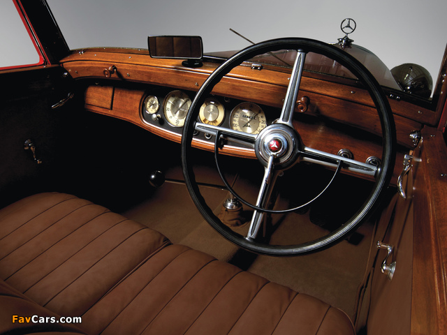 Mercedes-Benz 500K Drophead Coupe by Corsica 1936 pictures (640 x 480)
