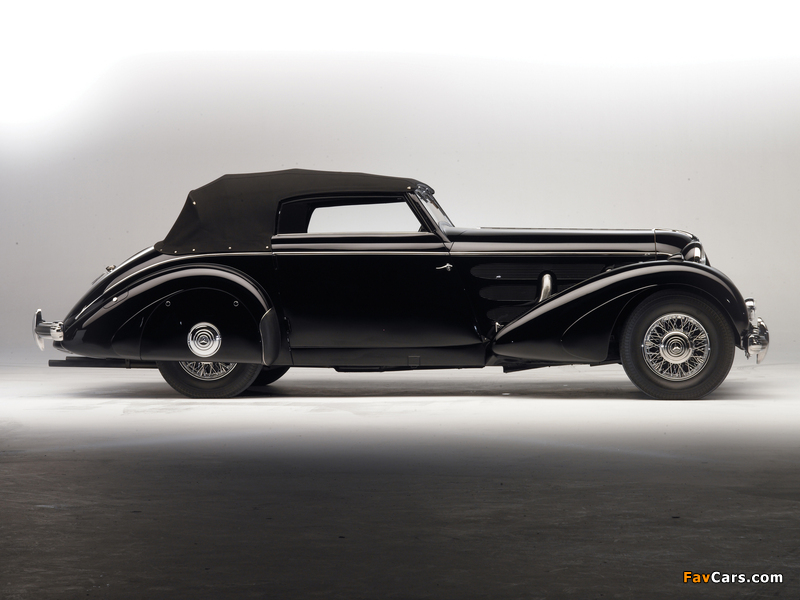 Mercedes-Benz 540K Special Cabriolet 1936 wallpapers (800 x 600)