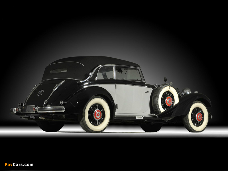 Mercedes-Benz 540K Cabriolet B 1937–38 images (800 x 600)