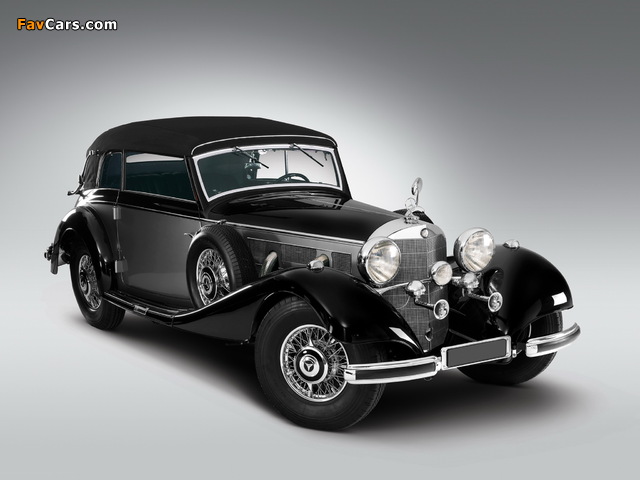Mercedes-Benz 540K Cabriolet B 1937–38 images (640 x 480)