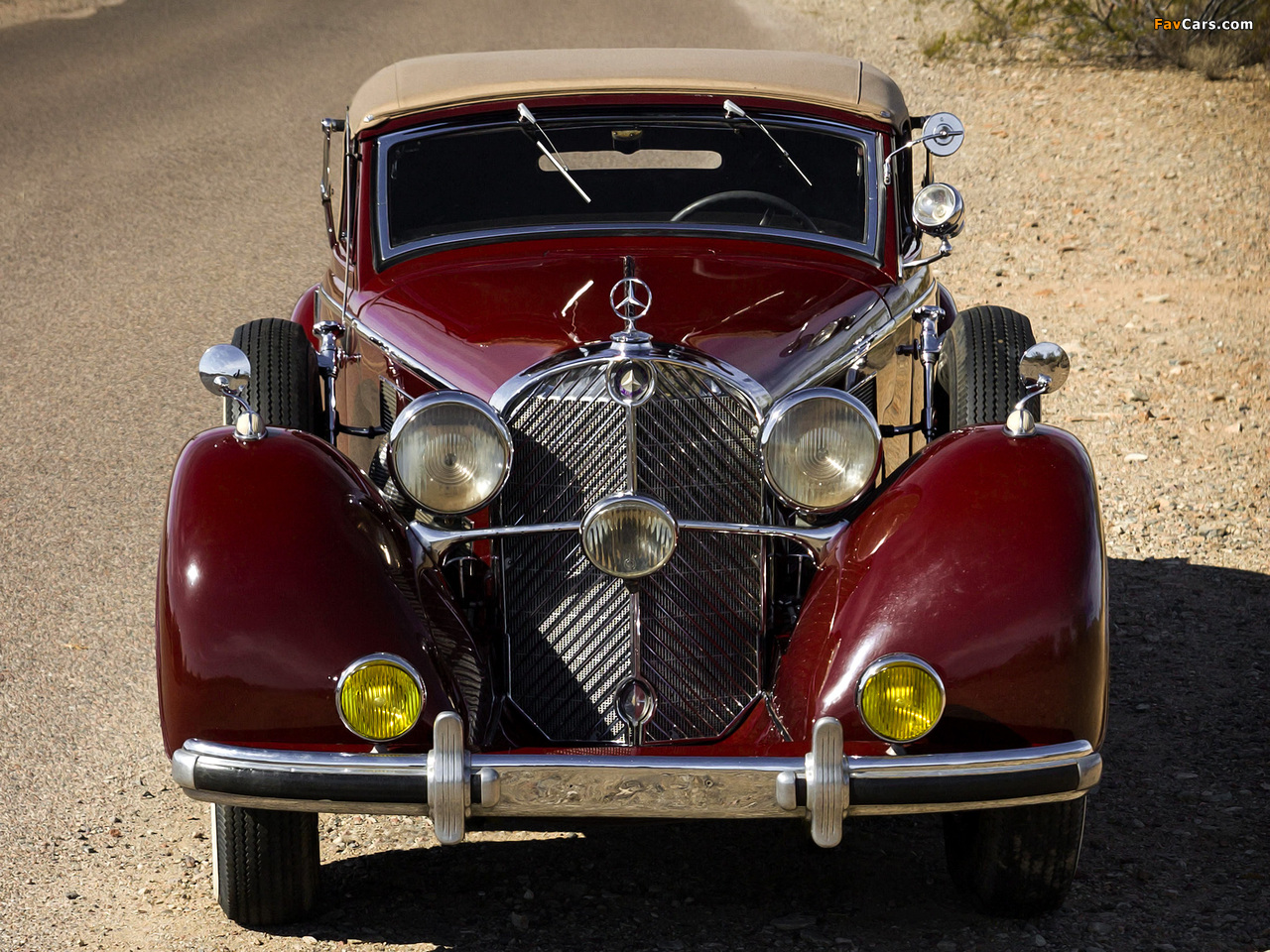 Mercedes-Benz 540K Cabriolet A 1937–38 photos (1280 x 960)