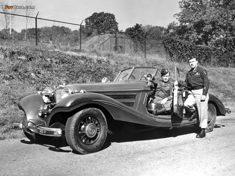 Mercedes-Benz 540K Special Roadster Blue Goose 1937 photos (800 x 600)