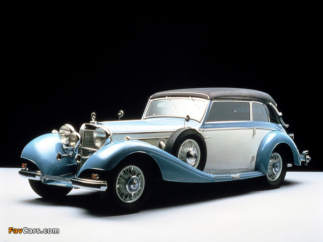 Mercedes-Benz 540K Cabriolet B 1937–38 pictures (640 x 480)