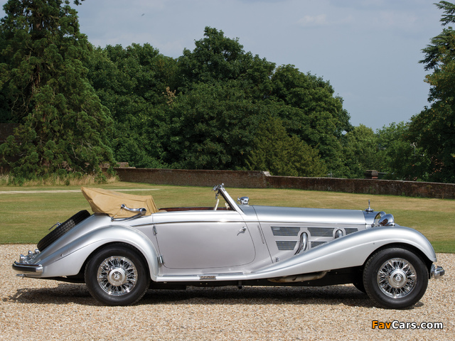 Mercedes-Benz 540K Cabriolet A 1937–38 pictures (640 x 480)