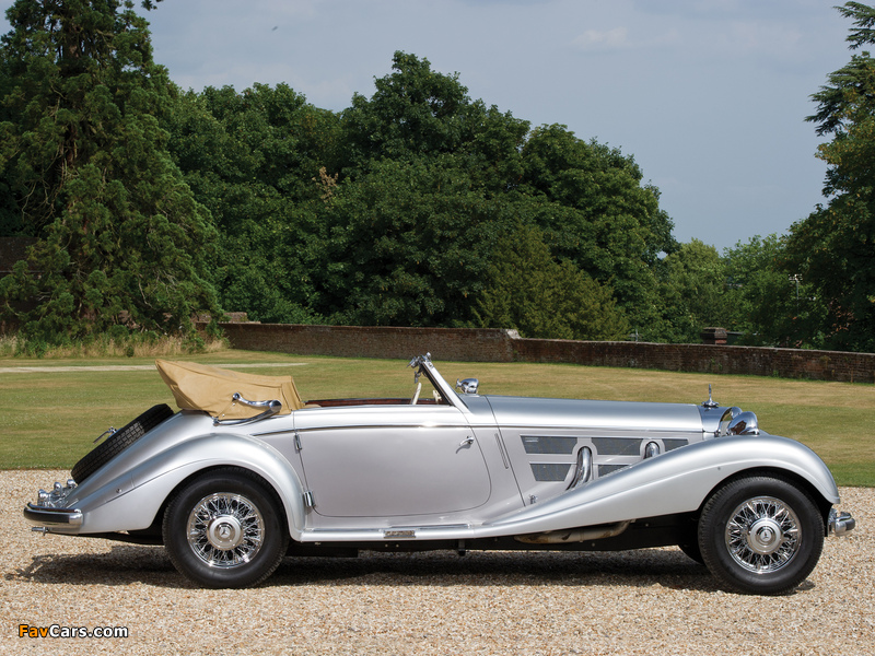 Mercedes-Benz 540K Cabriolet A 1937–38 pictures (800 x 600)