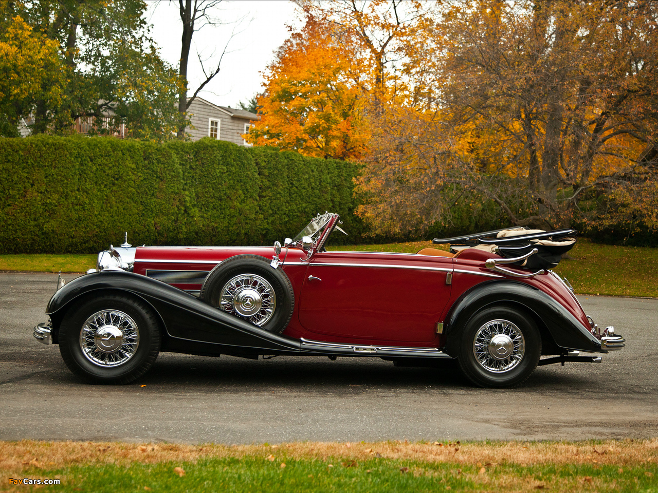 Mercedes-Benz 540K Cabriolet C 1937–38 pictures (1280 x 960)