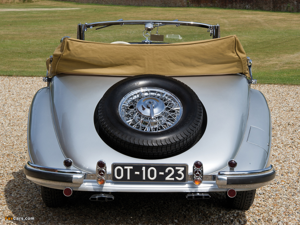 Mercedes-Benz 540K Cabriolet A 1937–38 wallpapers (1024 x 768)