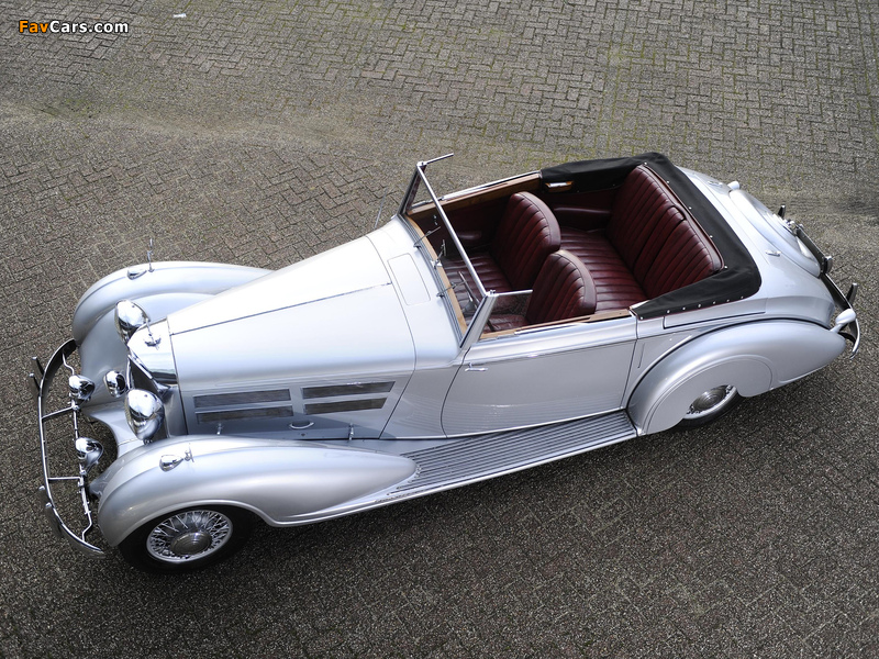 Mercedes-Benz 540K Cabriolet by Vanden Plas (W29) 1938 pictures (800 x 600)