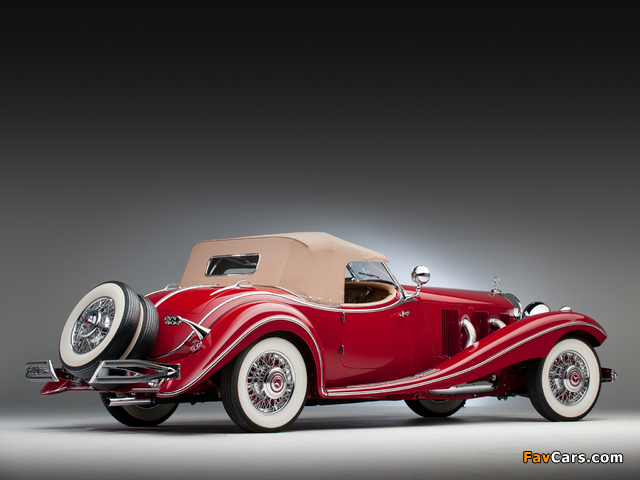 Photos of Mercedes-Benz 500K Roadster 1935–36 (640 x 480)