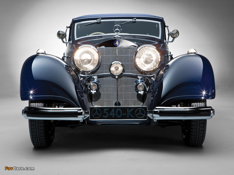 Photos of Mercedes-Benz 540K Cabriolet A (RHD) 1937–38 (800 x 600)