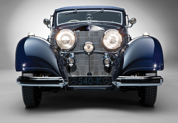 Photos of Mercedes-Benz 540K Cabriolet A (RHD) 1937–38
