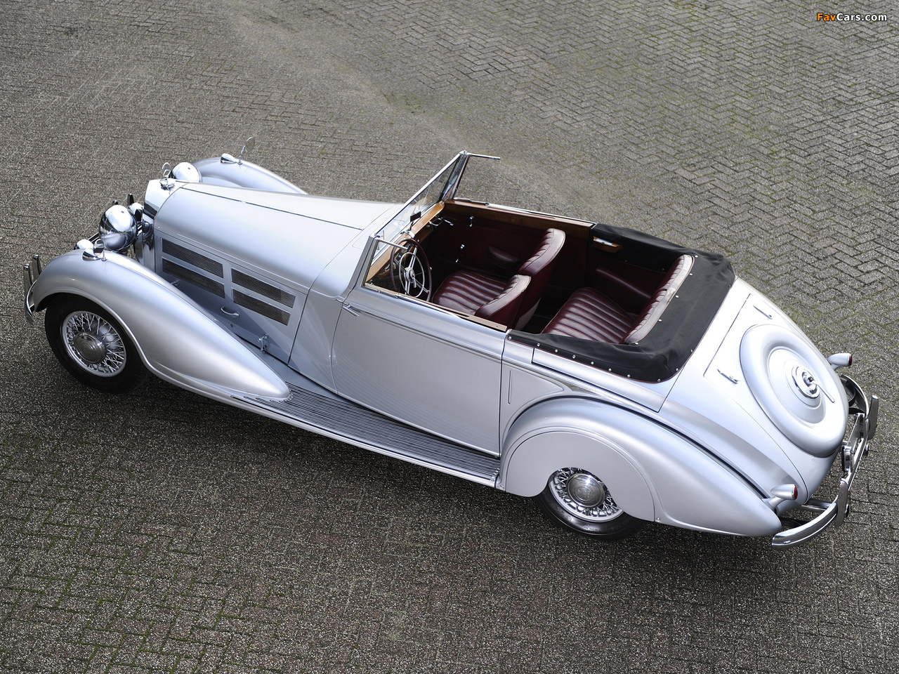 Photos of Mercedes-Benz 540K Cabriolet by Vanden Plas (W29) 1938 (1280 x 960)