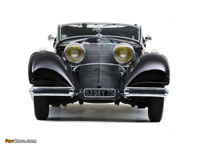 Pictures of Mercedes-Benz 500K Cabriolet A 1935–36 (640 x 480)