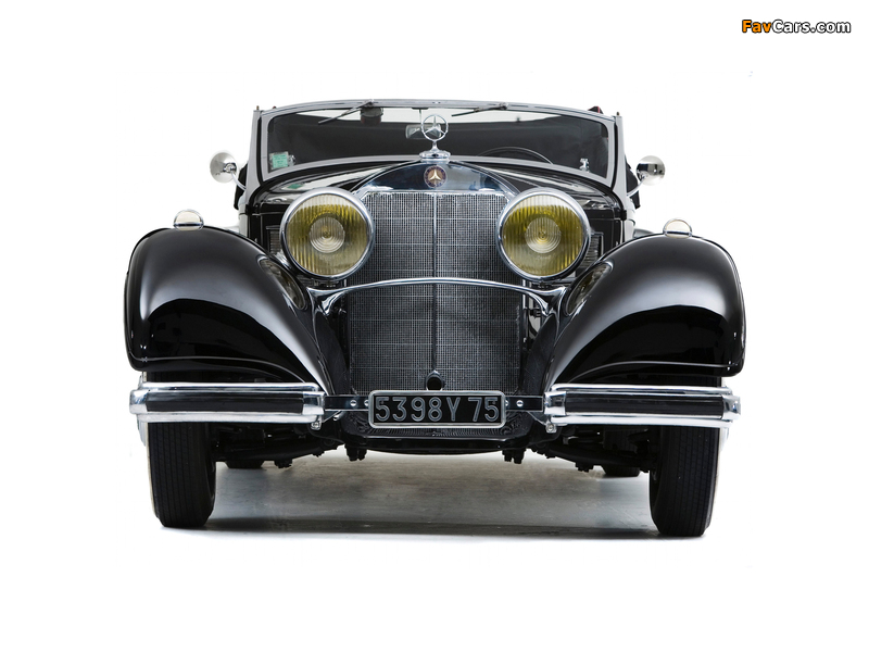 Pictures of Mercedes-Benz 500K Cabriolet A 1935–36 (800 x 600)