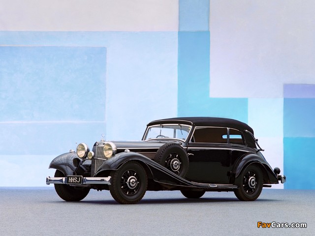Pictures of Mercedes-Benz 540K Cabriolet B 1937–38 (640 x 480)