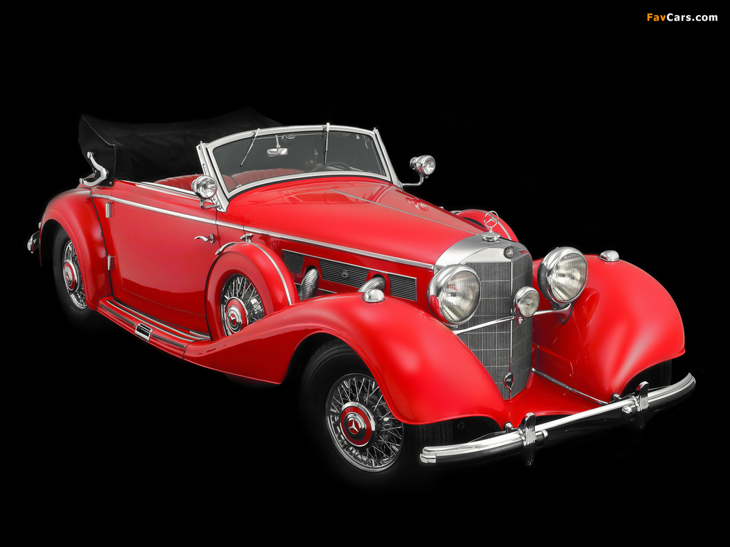 Pictures of Mercedes-Benz 540K Cabriolet A 1937–38 (1024 x 768)