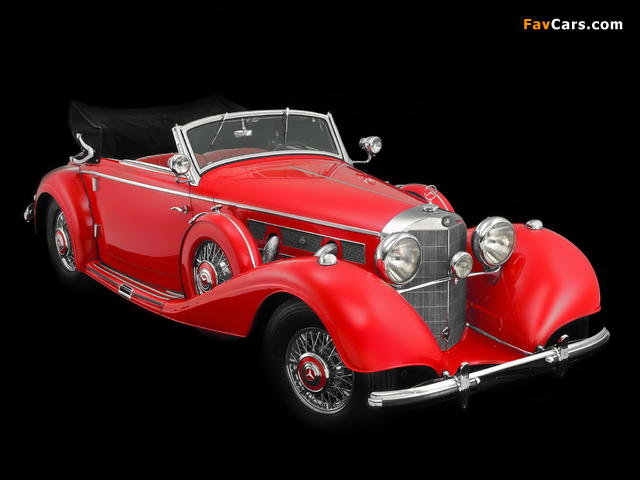 Pictures of Mercedes-Benz 540K Cabriolet A 1937–38 (640 x 480)