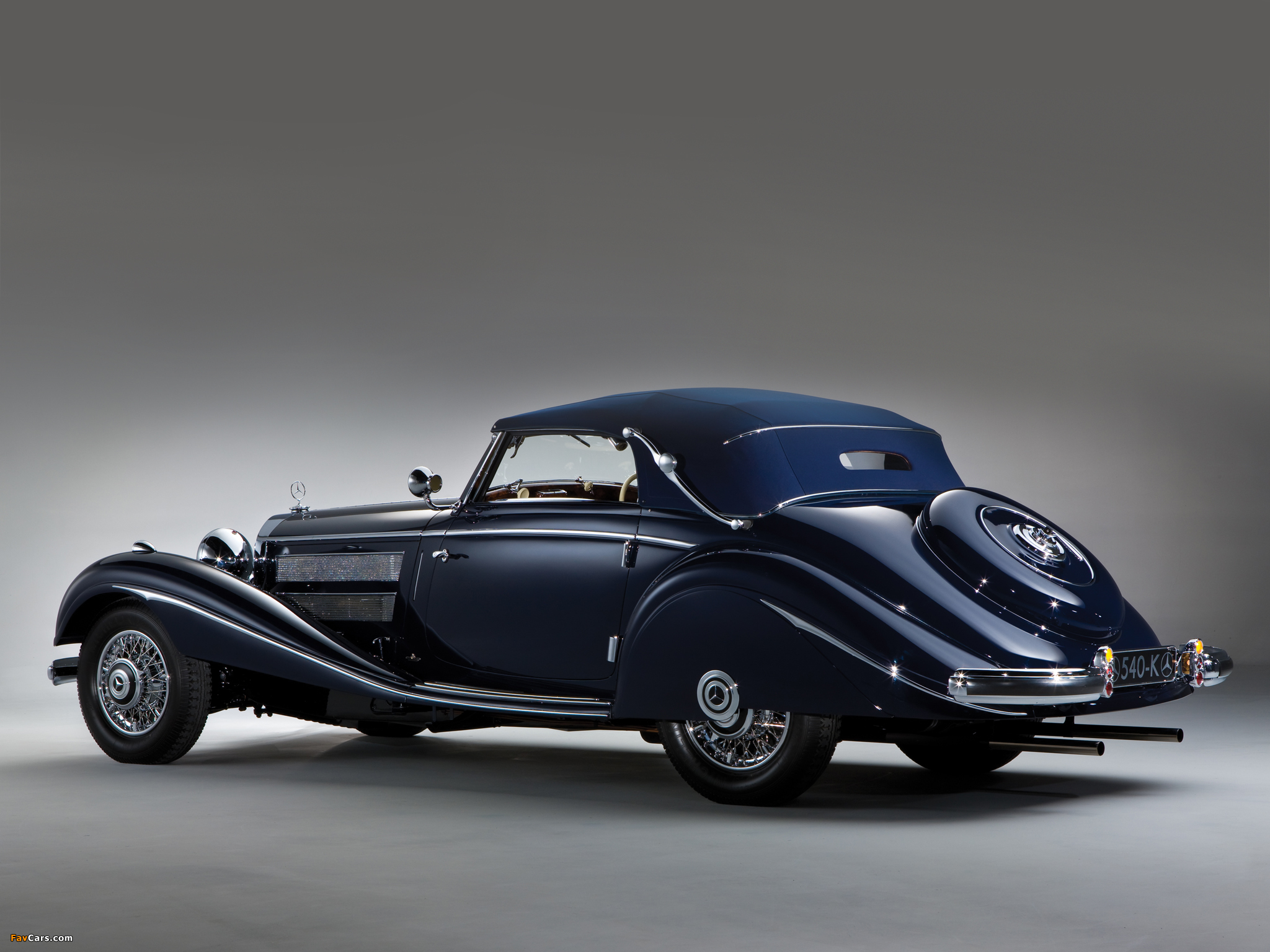 Pictures of Mercedes-Benz 540K Cabriolet A (RHD) 1937–38 (2048 x 1536)
